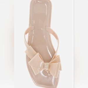 BCBGeneration Women's Tan Sandals with Bow